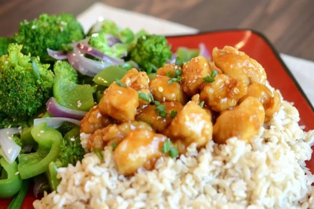 Crispy Peanut Butter Chicken