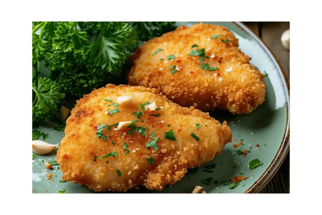 Baked chicken cutlets