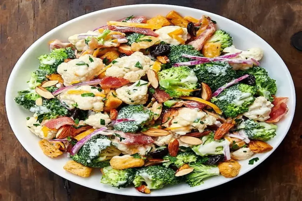 broccoli cauliflower salad