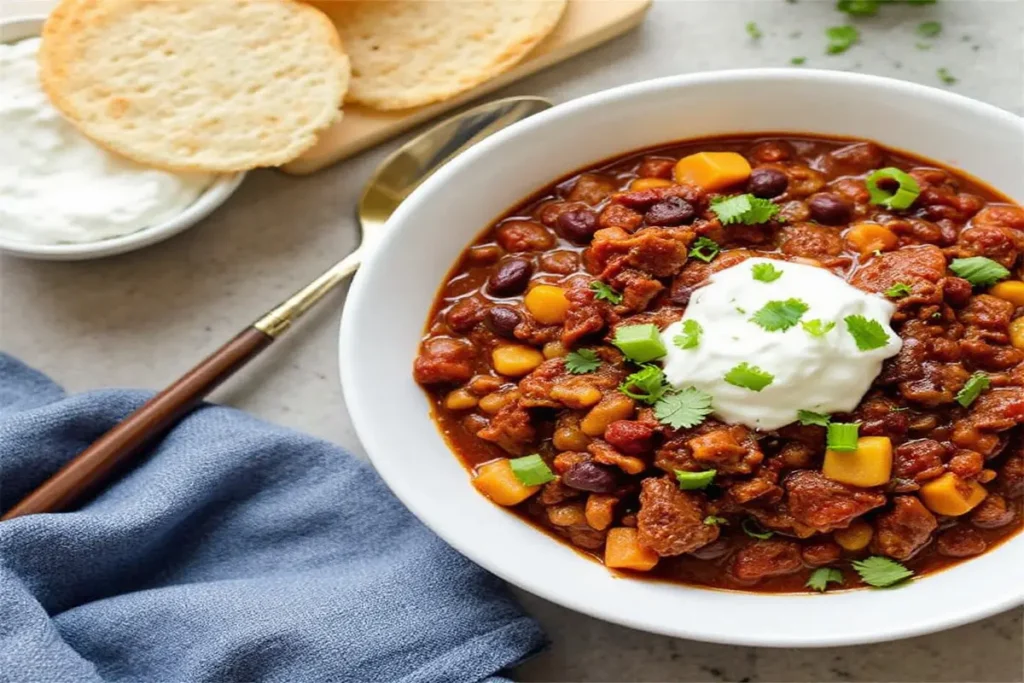 Easy Brisket Chili