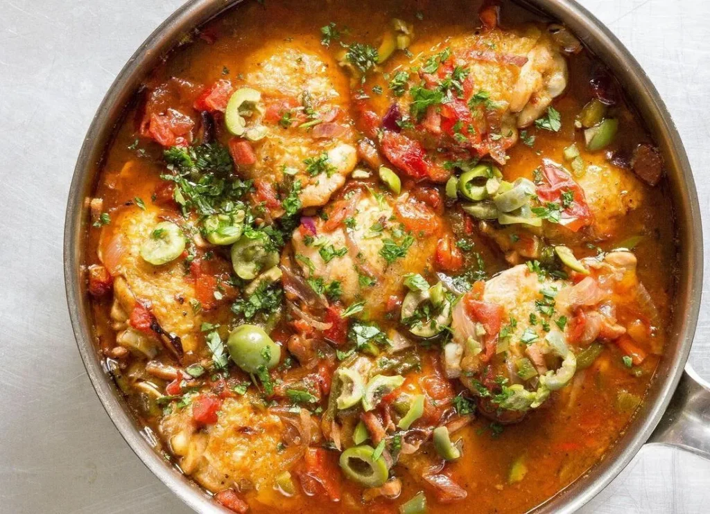 smothered chicken recipe