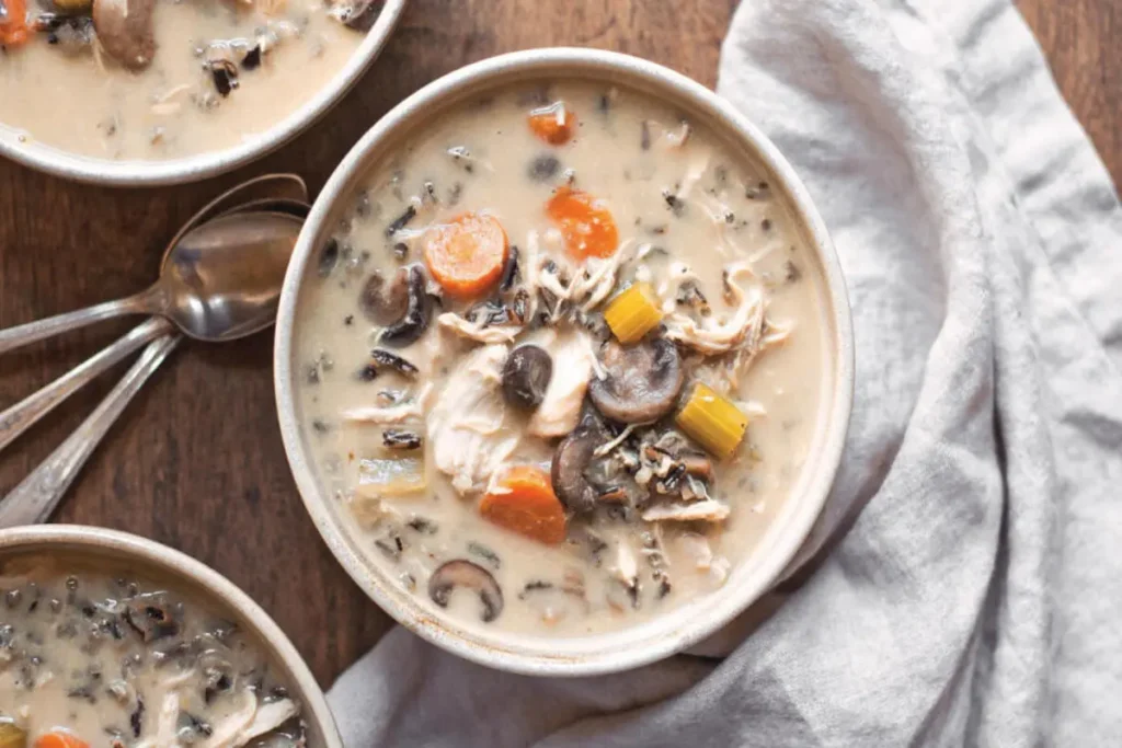 Easy Chicken and Mushroom Soups