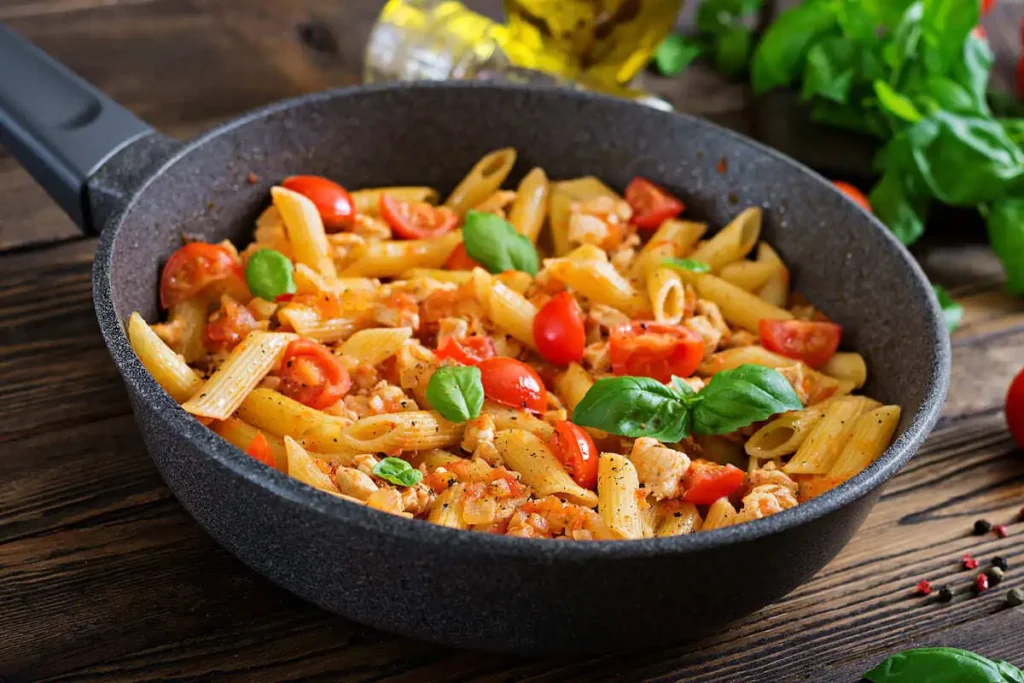 chicken fajita pasta recipe